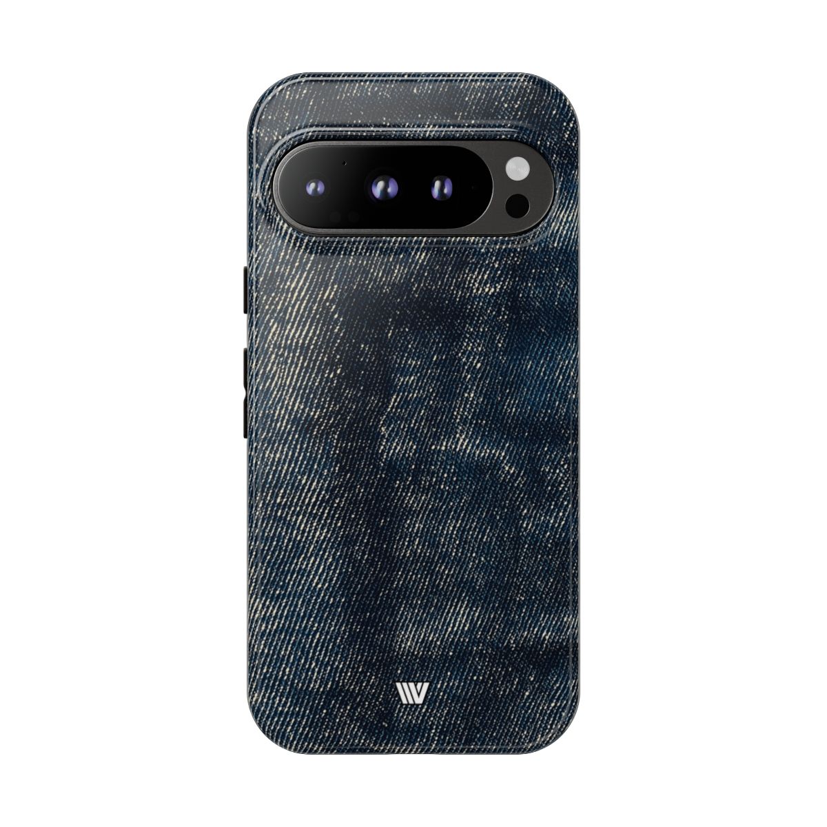 Faded Denim Tough Phone Case – Google Pixel 9 Pro, Glossy