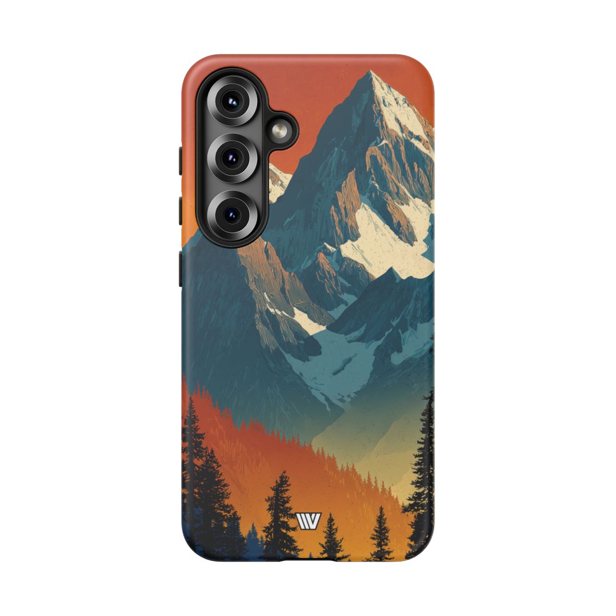 Sunset Summit Tough Phone Case – Samsung Galaxy S25, Matte