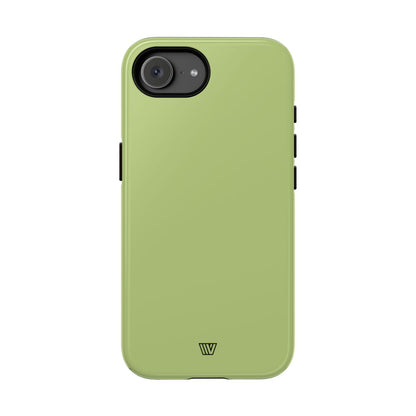 Pale Olive Tough Phone Case – iPhone 16e, Glossy