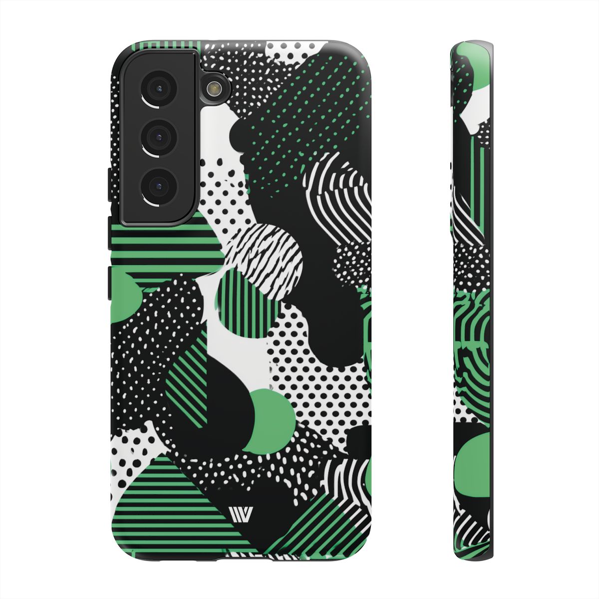 Pattern Clash Tough Phone Case – Samsung Galaxy S22, Matte