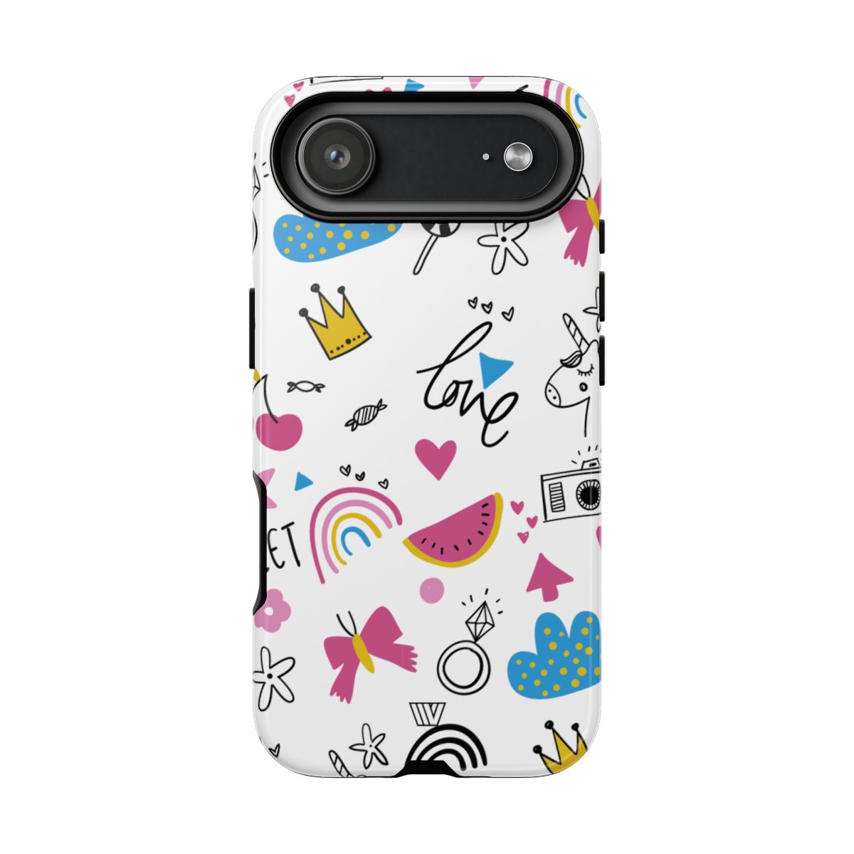 Sweet Love Tough Phone Case – iPhone 17 Air, Glossy