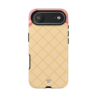Ice Cream Cone Tough Phone Case – iPhone 17 Air, Matte