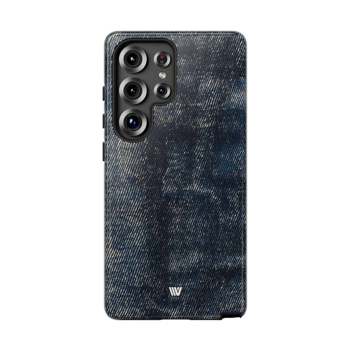 Faded Denim Tough Phone Case – Samsung Galaxy S25 Ultra, Glossy