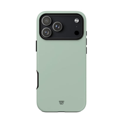 PASTEL GREEN SOLID | Tough Phone Case