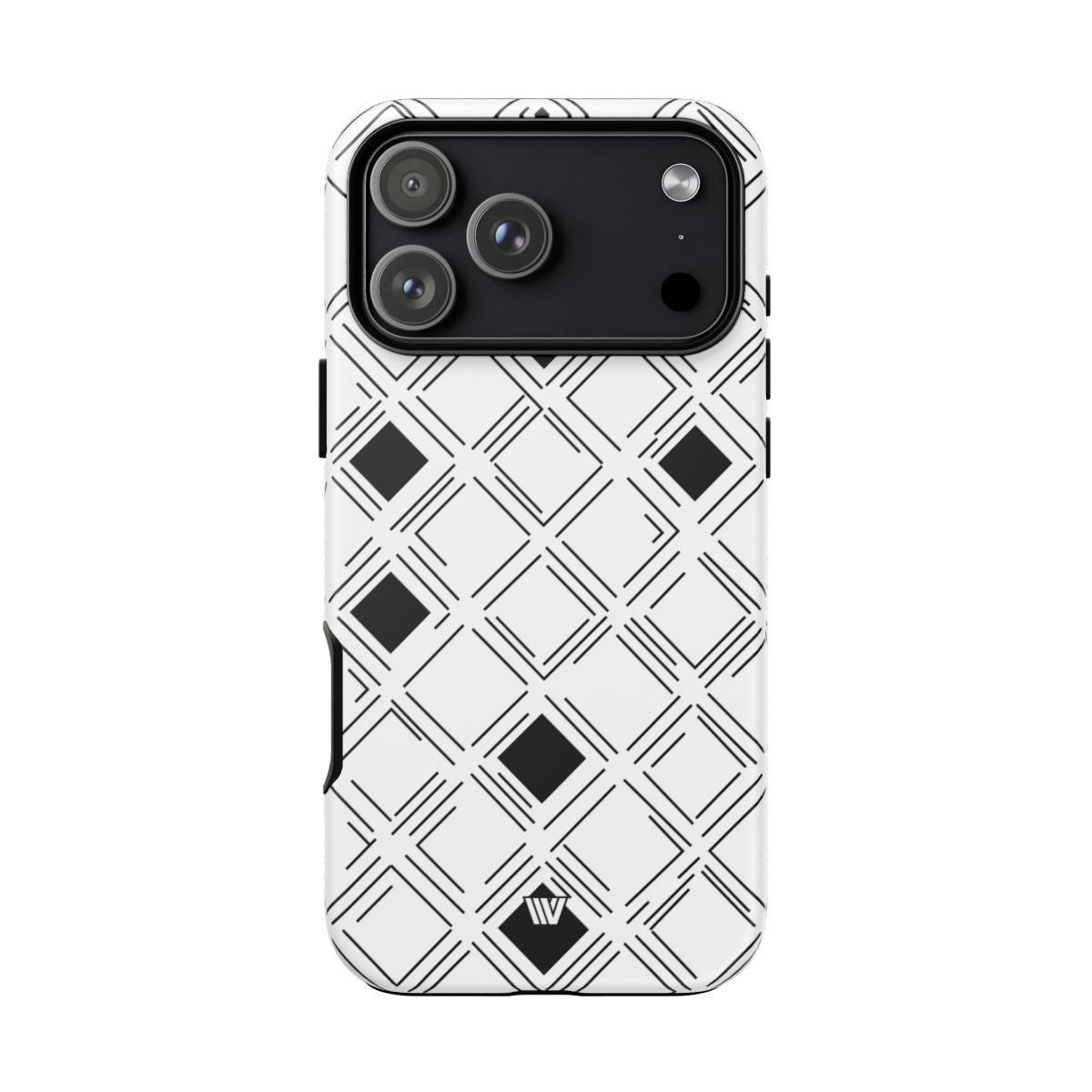 Geometric Focus Tough Phone Case – iPhone 17 Pro Max, Matte