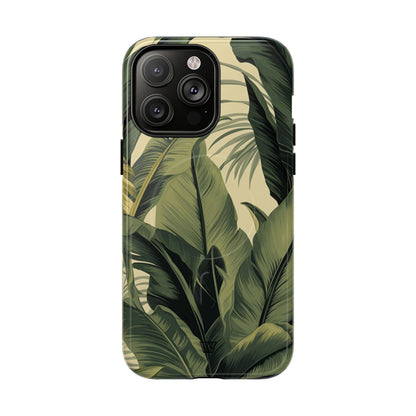 TROPICAL LEAVES | MagSafe Tough iPhone Case