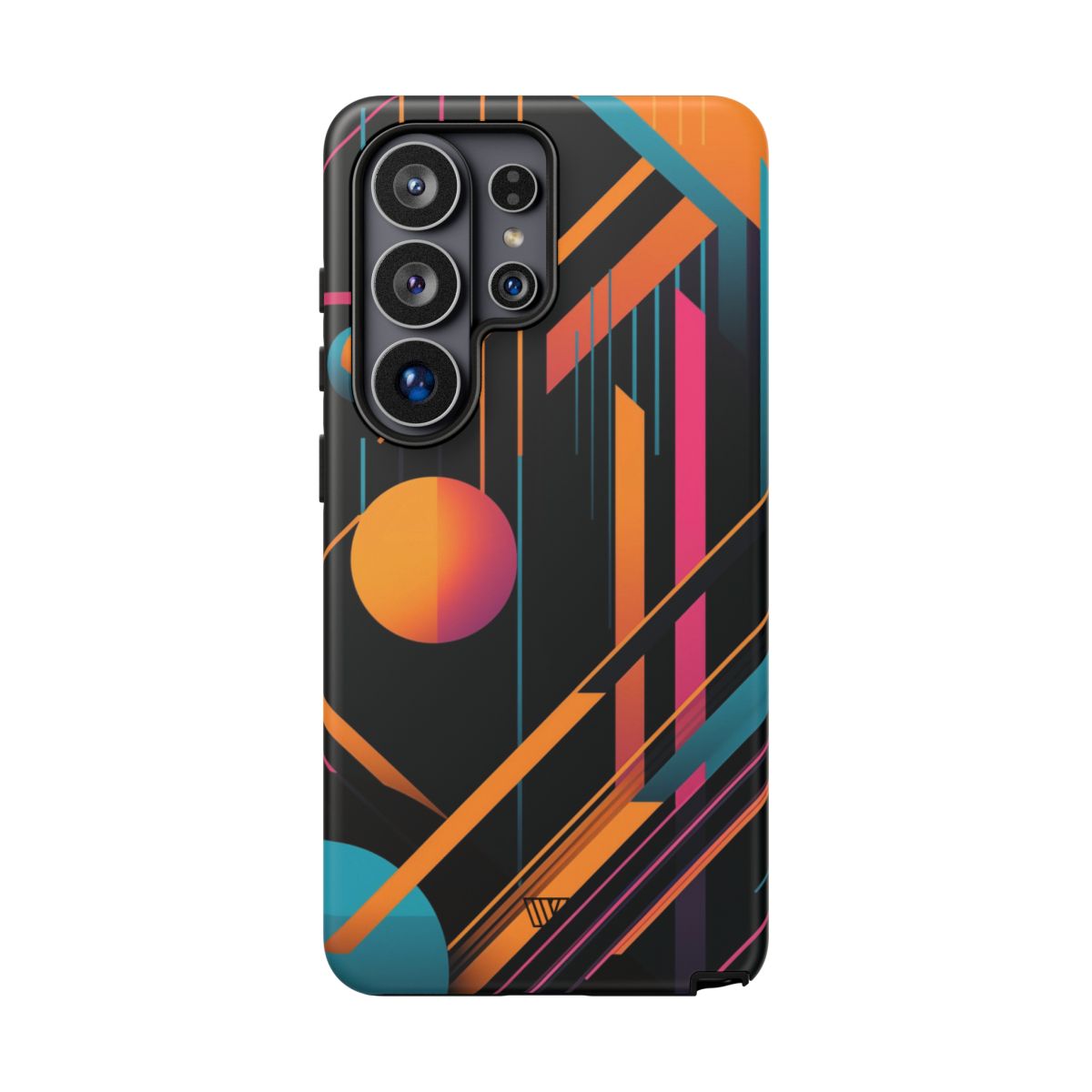 Bold Retro Lines Tough Phone Case – Samsung Galaxy S26 Ultra, Matte