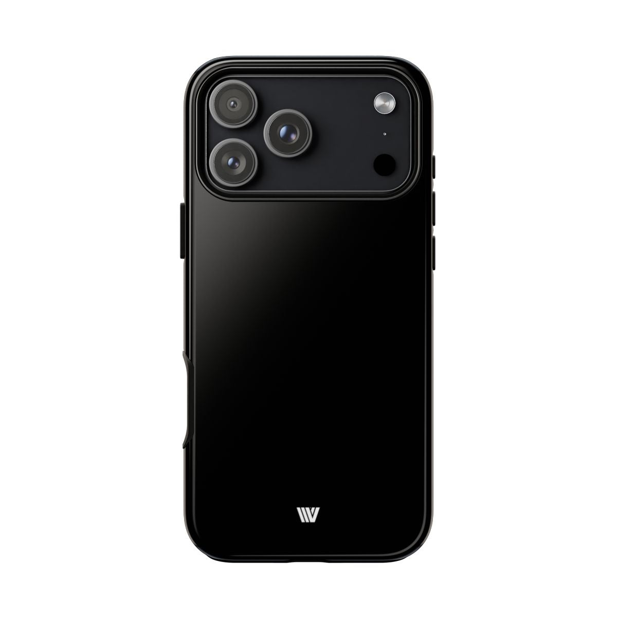 Jet Black Tough Phone Case – iPhone 18 Pro Max, Glossy