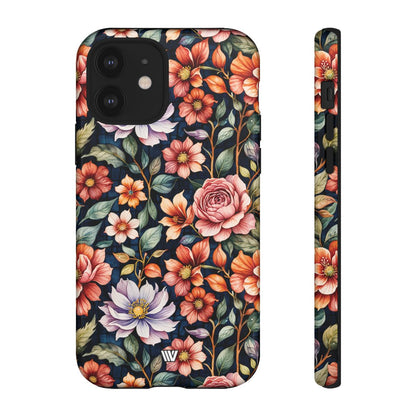 Night Bloom Bouquet Tough Phone Case – iPhone 12, Glossy