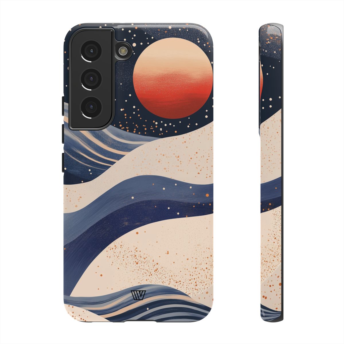 Cosmic Tides Tough Phone Case – Samsung Galaxy S22, Glossy