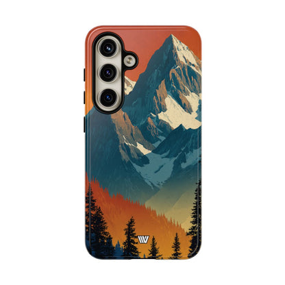 Sunset Summit Tough Phone Case – Samsung Galaxy S24, Glossy