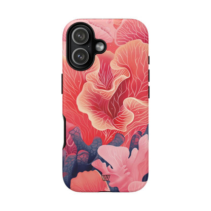 Pink Coral Tough Phone Case – iPhone 17, Matte