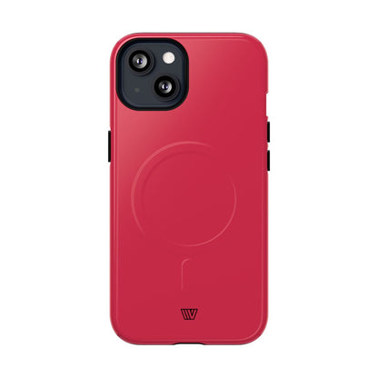 Red Amaranth MagSafe Tough iPhone Case – iPhone 13, Glossy