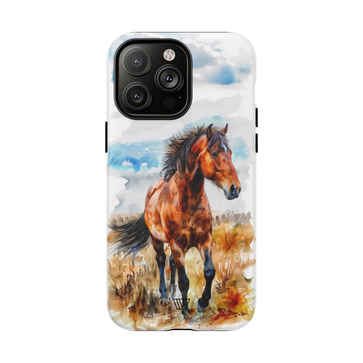 Watercolor Horse MagSafe Tough iPhone Case – iPhone 14 Pro Max, Matte