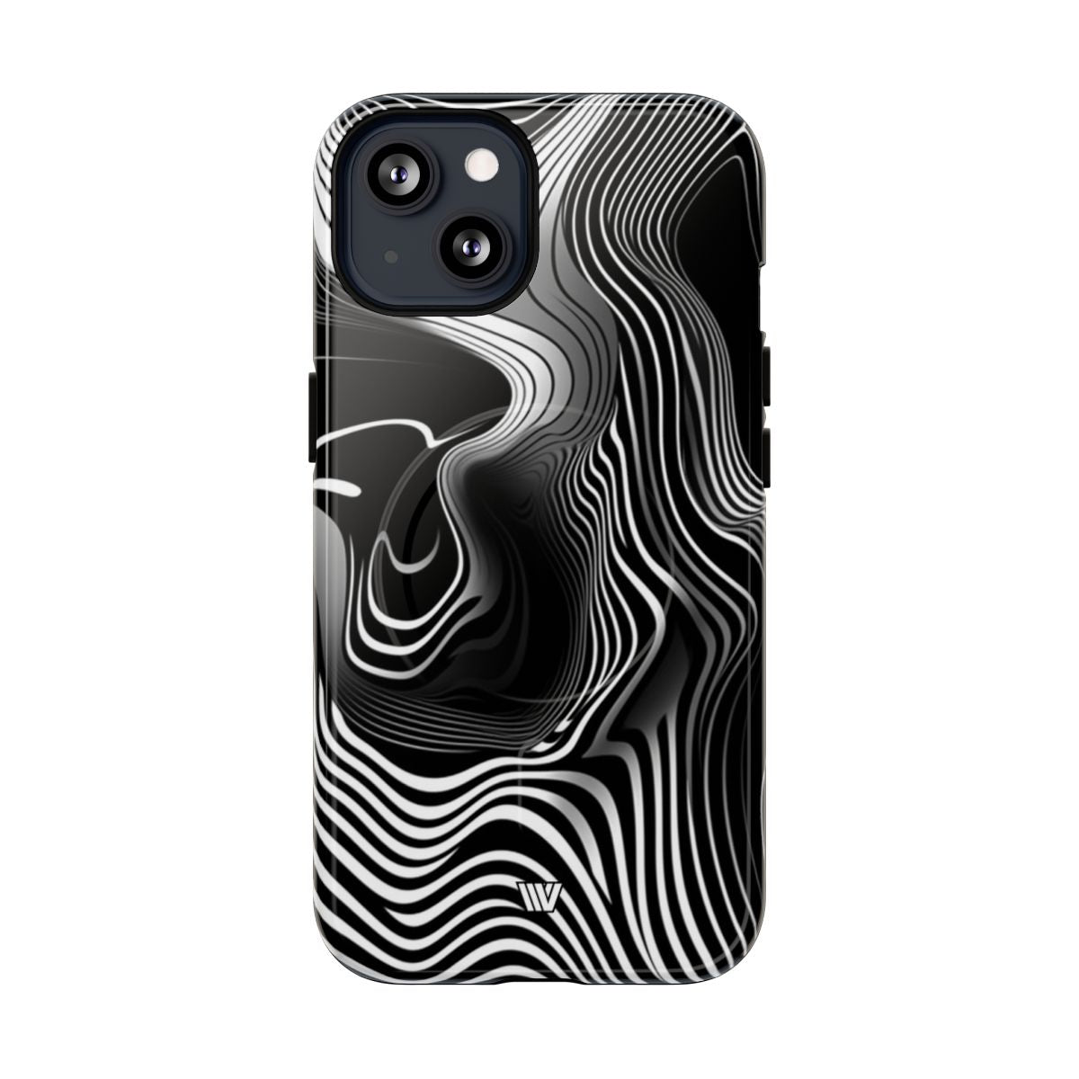 Abstract Zebra Stripes MagSafe Tough iPhone Case – iPhone 13, Glossy