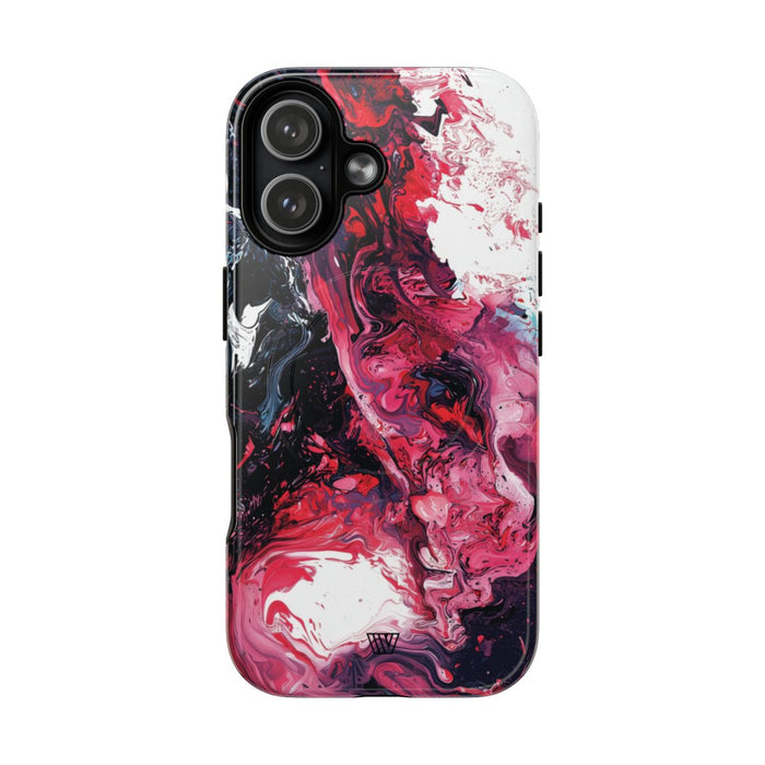 Ruby Flow MagSafe Tough iPhone Case – iPhone 17, Glossy