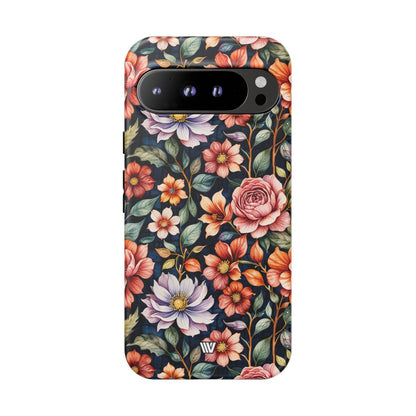 Night Bloom Bouquet Tough Phone Case – Google Pixel 9 Pro XL, Matte