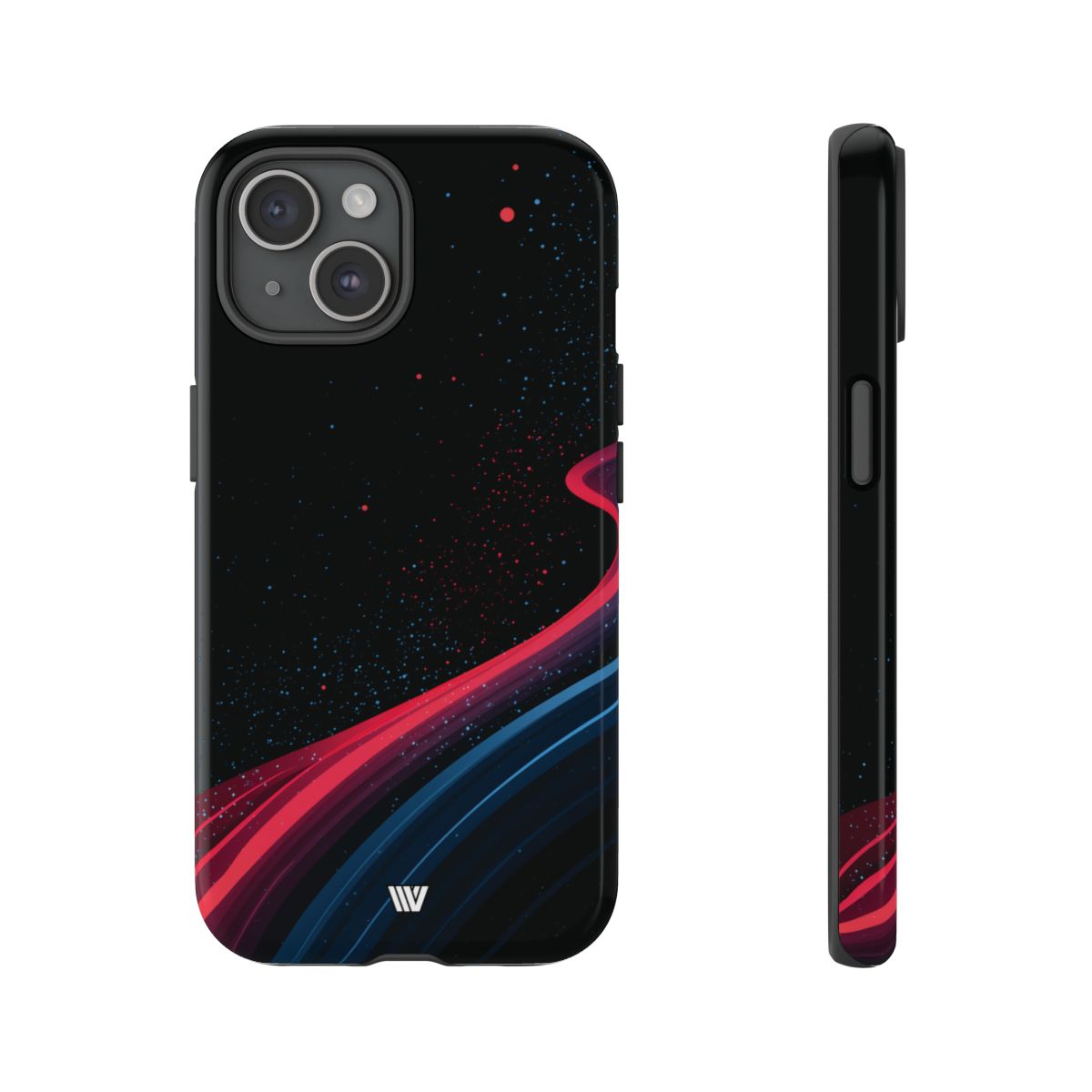 Void Streak Tough Phone Case – iPhone 15, Glossy