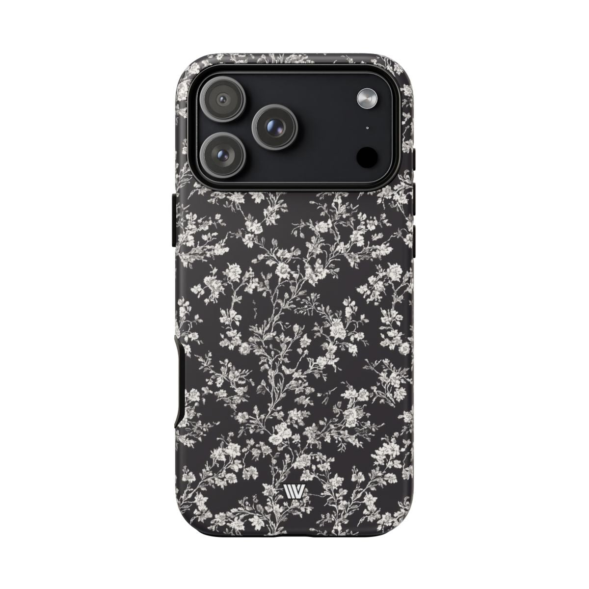 Inked Petals Tough Phone Case – iPhone 17 Pro Max, Matte