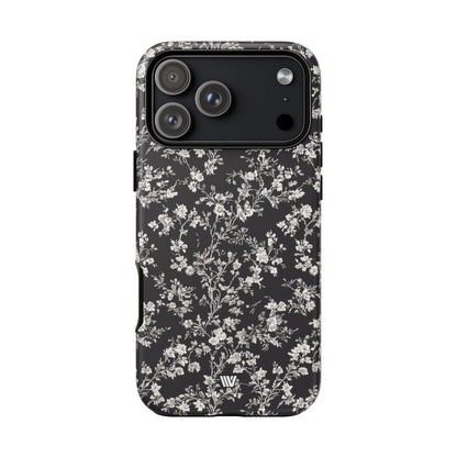 Inked Petals Tough Phone Case – iPhone 17 Pro Max, Matte