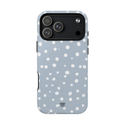 Blue Haze Dots MagSafe Tough iPhone Case – iPhone 18 Pro Max, Glossy