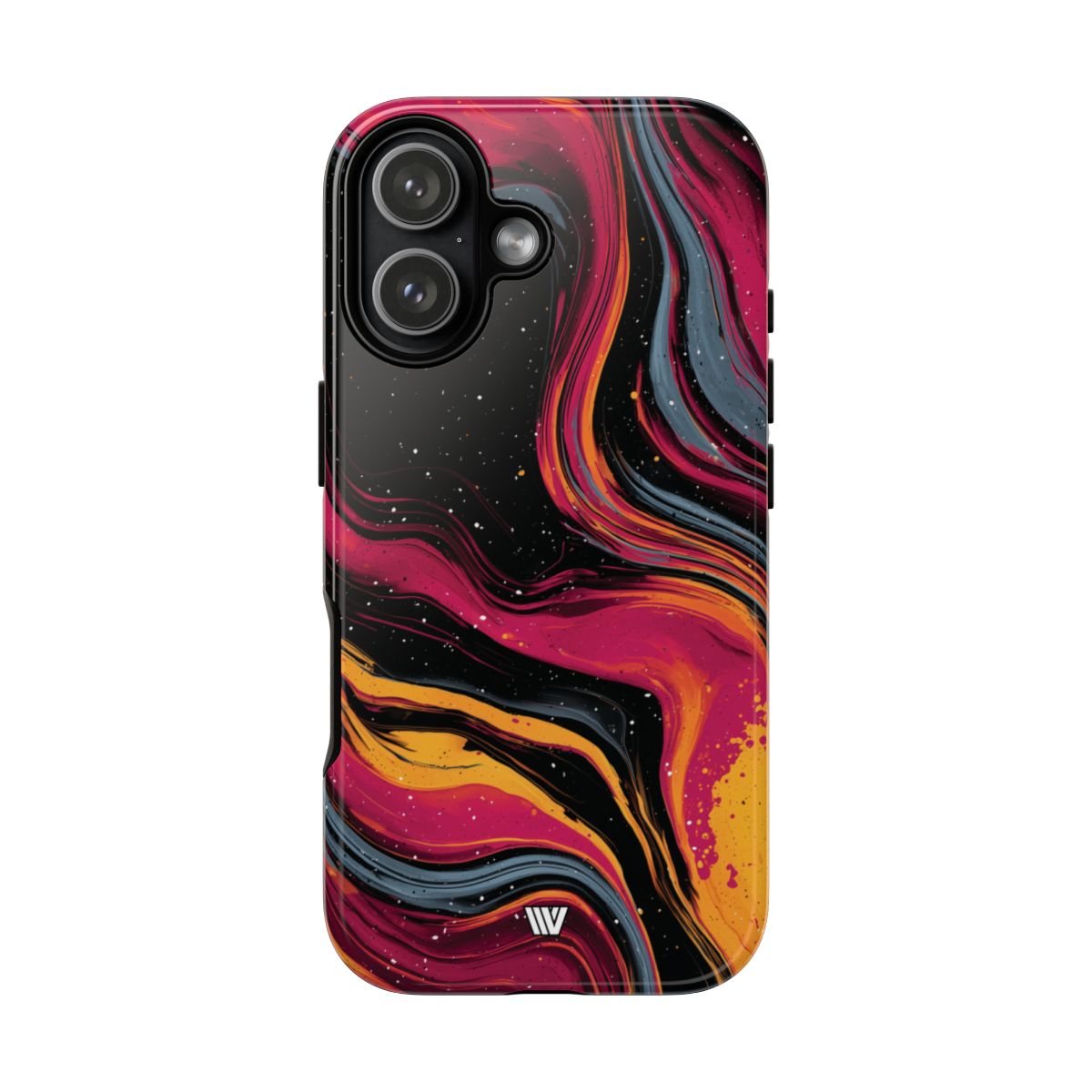 Cosmic Embers Tough Phone Case – iPhone 17, Glossy