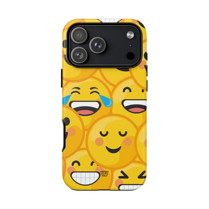 Emoji Faces Tough Phone Case – iPhone 18 Pro Max, Matte
