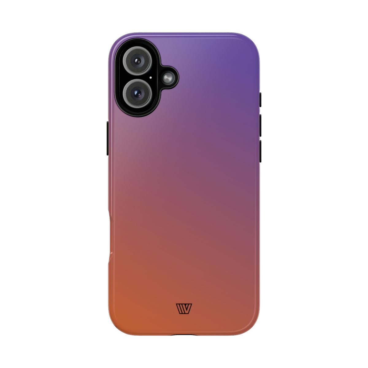 Purple Ember Tough Phone Case – iPhone 16 Plus, Glossy