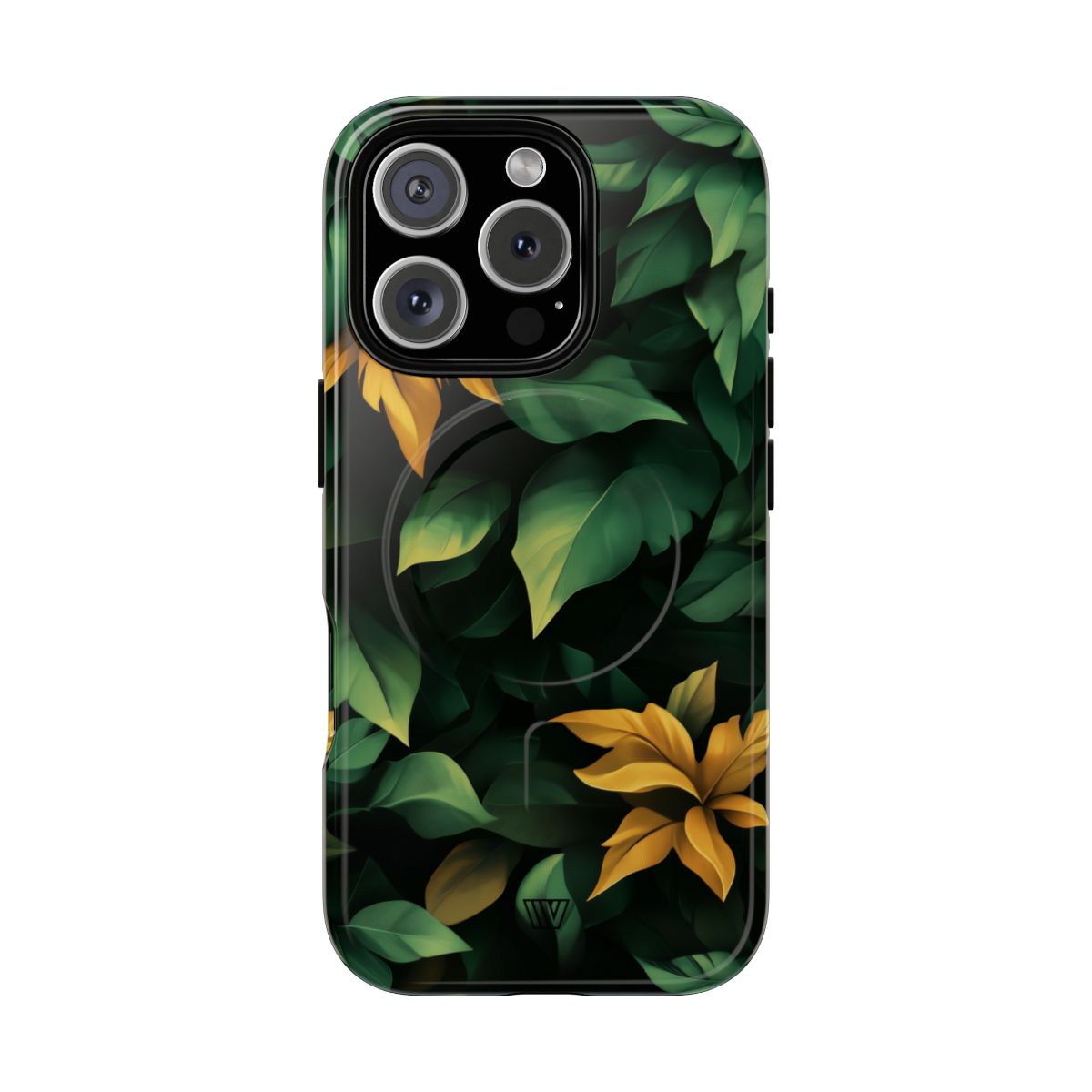 Luxe Leaf MagSafe Tough iPhone Case – iPhone 16 Pro, Glossy