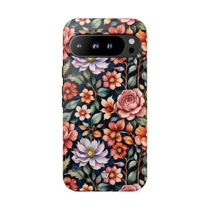 Night Bloom Bouquet Tough Phone Case – Google Pixel 9 Pro XL, Glossy