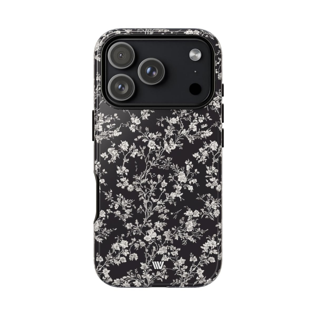 Inked Petals Tough Phone Case – iPhone 17 Pro, Glossy