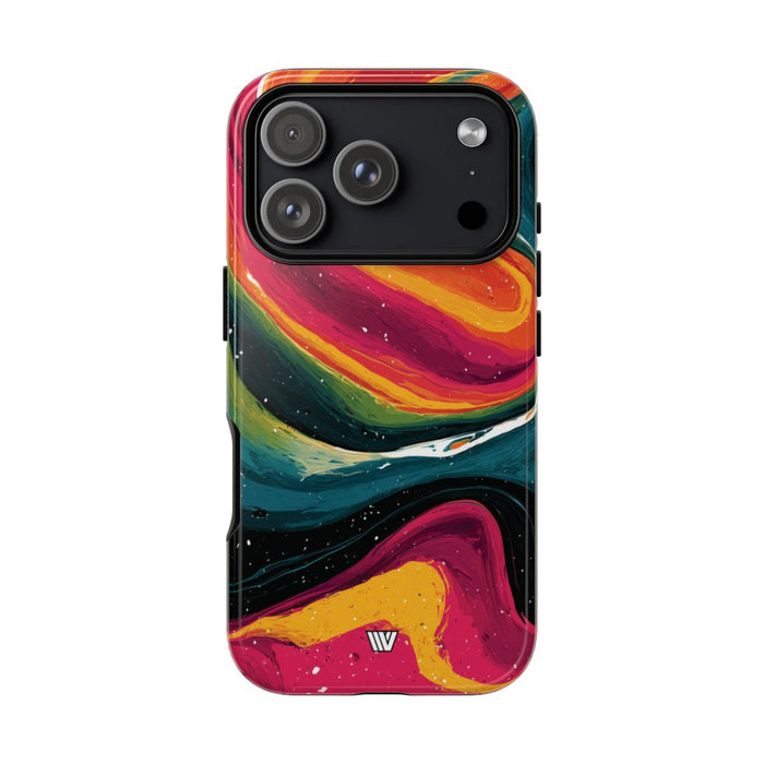 Cosmic Rush Tough Phone Case – iPhone 18 Pro, Glossy