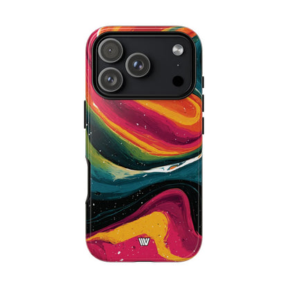 Cosmic Rush Tough Phone Case – iPhone 18 Pro, Glossy