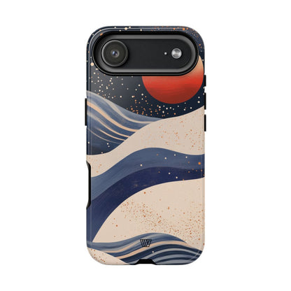 Cosmic Tides Tough Phone Case – iPhone 17 Air, Glossy