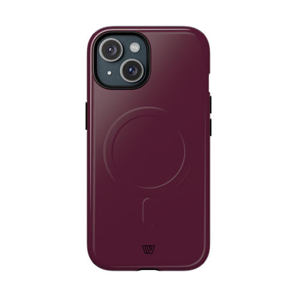 Wine Berry MagSafe Tough iPhone Case – iPhone 15, Glossy