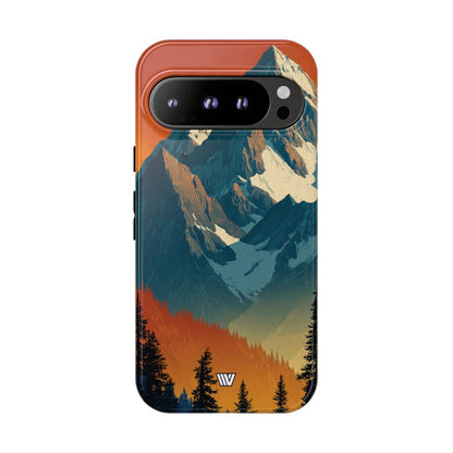 Sunset Summit Tough Phone Case – Google Pixel 9 Pro, Glossy