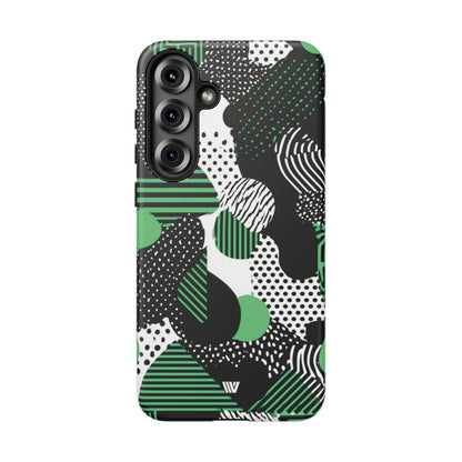 Pattern Clash Tough Phone Case – Samsung Galaxy S25 Plus, Matte
