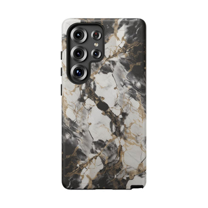 Marble Tough Phone Case – Samsung Galaxy S25 Ultra, Matte