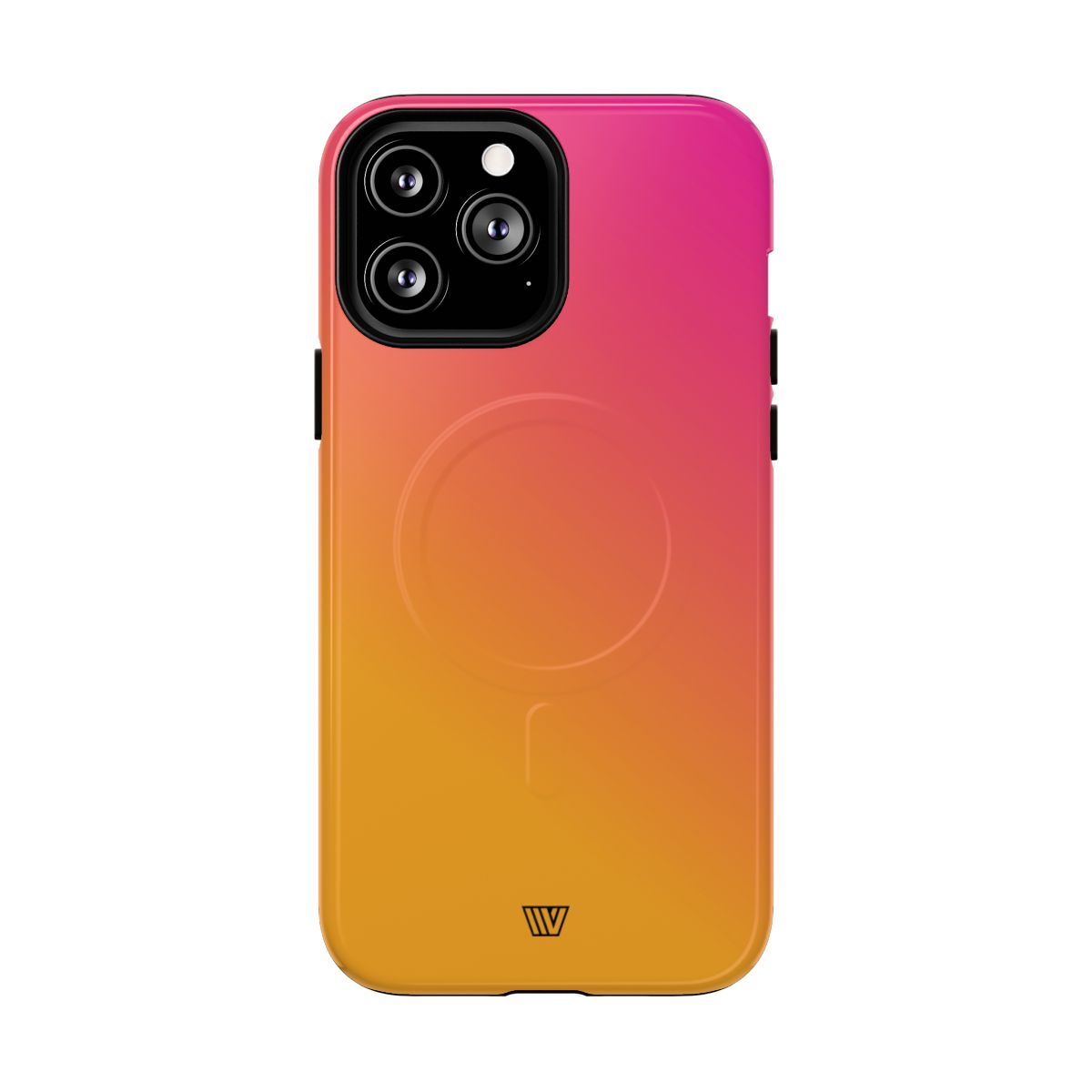 Hot Pink Orange MagSafe Tough iPhone Case – iPhone 13 Pro Max, Glossy