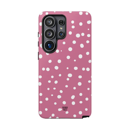 Blush Red Dots Tough Phone Case – Samsung Galaxy S26 Ultra, Glossy