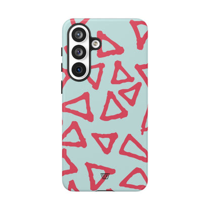 Triangle Doodle Tough Phone Case – Samsung Galaxy S26 Plus, Matte