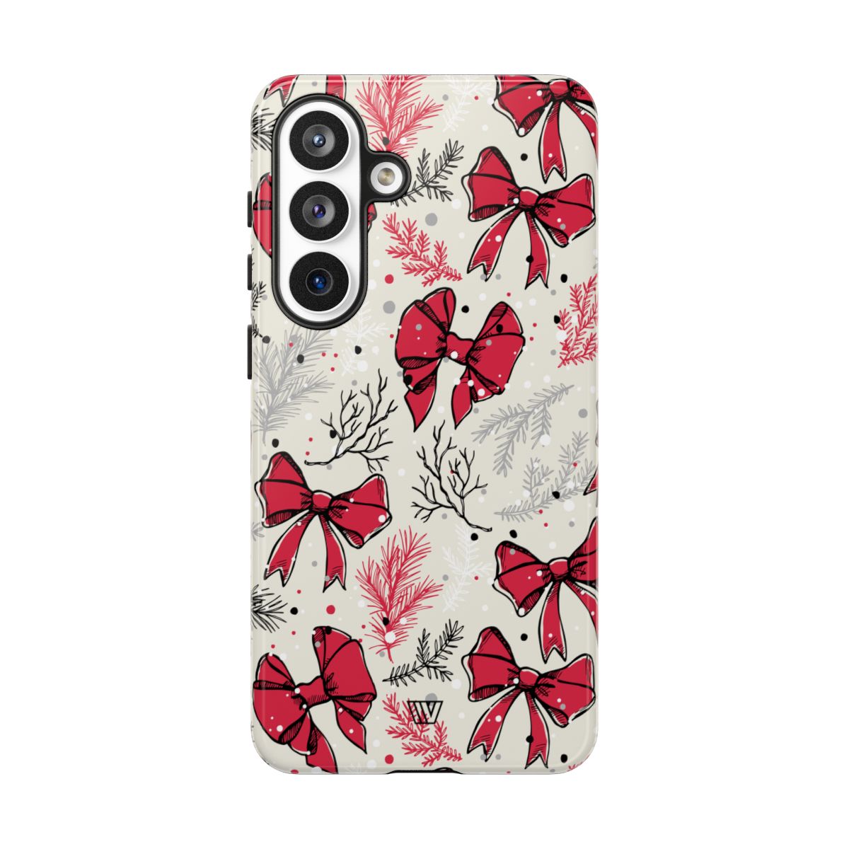 Winter Bows Tough Phone Case – Samsung Galaxy S26 Plus, Glossy