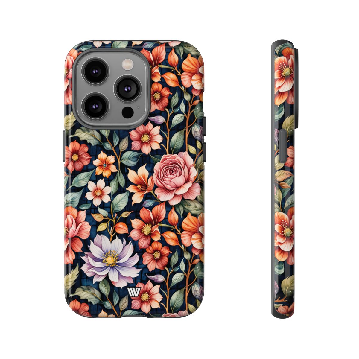 Night Bloom Bouquet Tough Phone Case – iPhone 14 Pro, Glossy