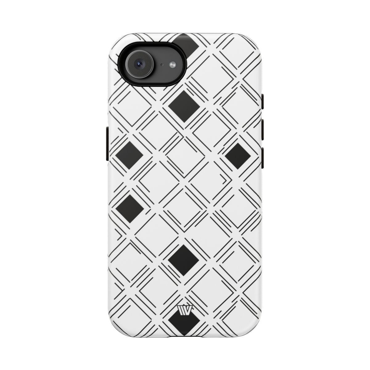 Geometric Focus Tough Phone Case – iPhone 17e, Matte