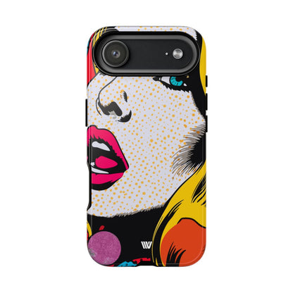 Pop Art Face Tough Phone Case – iPhone 17 Air, Glossy