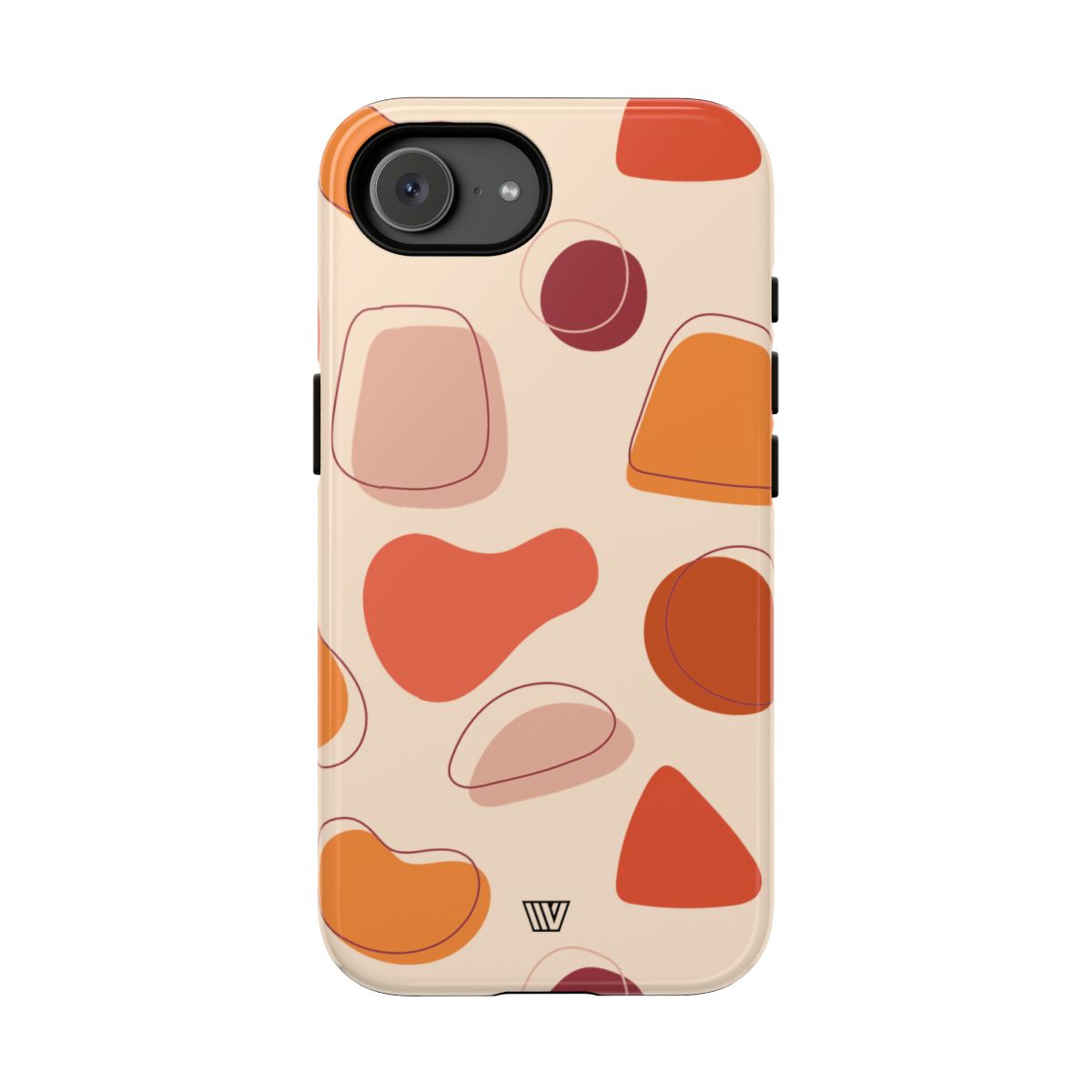 Warm Shapes Tough Phone Case – iPhone 17e, Glossy