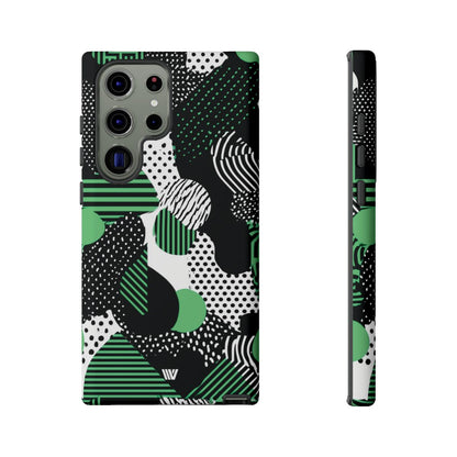 Pattern Clash Tough Phone Case – Samsung Galaxy S23 Ultra, Matte