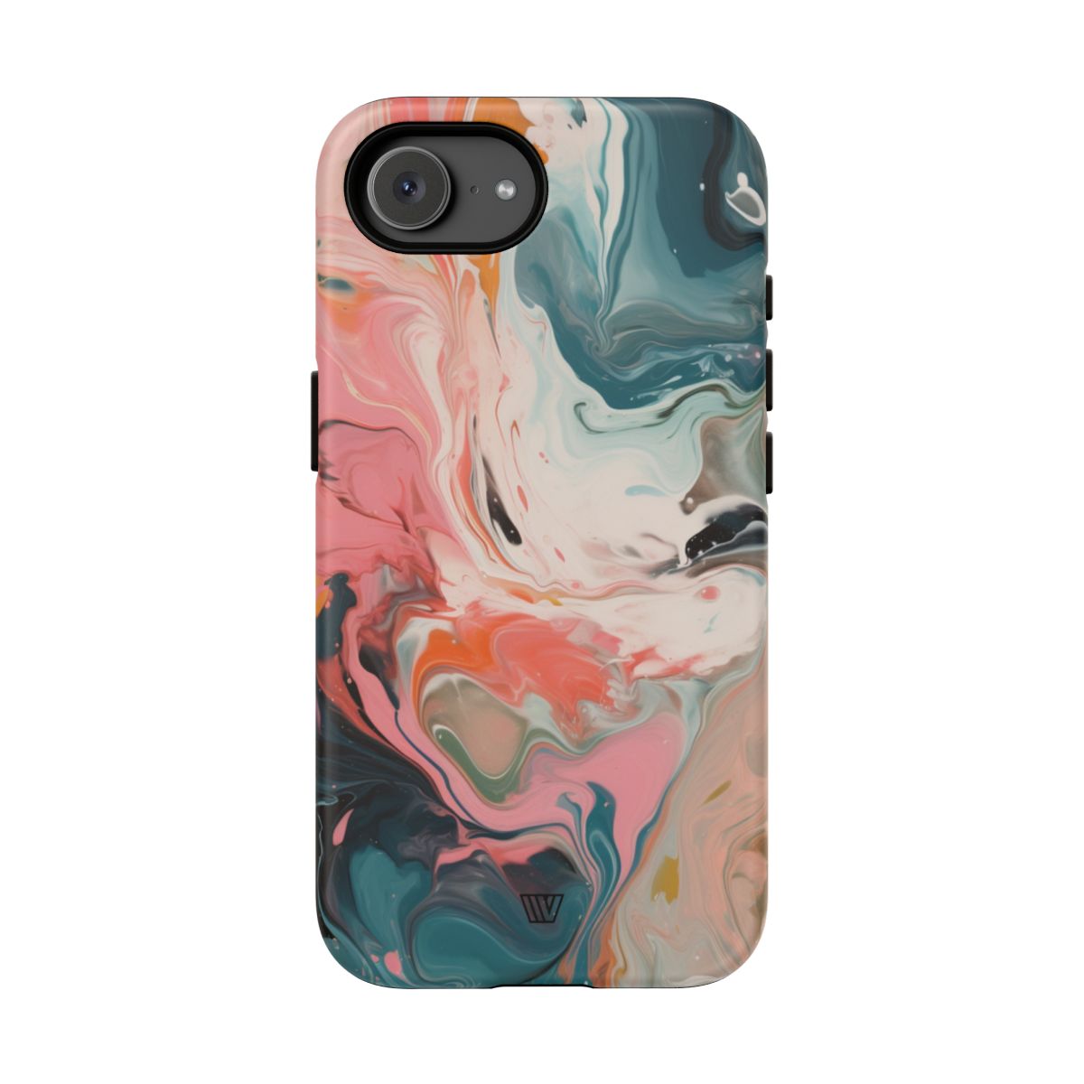 Pastel Paint Swirl Tough Phone Case – iPhone 17e, Matte