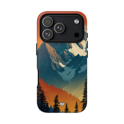 Sunset Summit Tough Phone Case – iPhone 18 Pro, Glossy