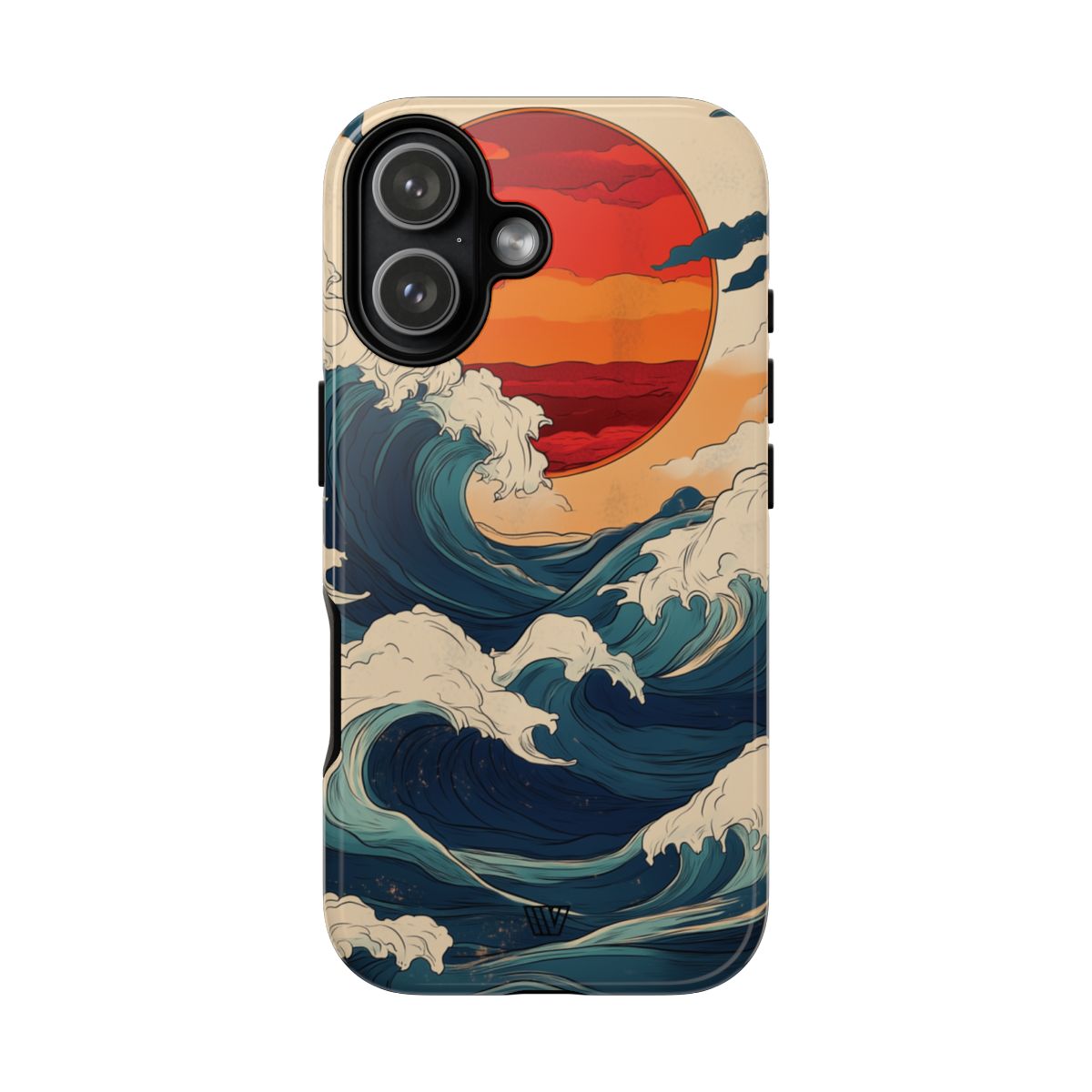 Surge & Sol Tough Phone Case – iPhone 17, Glossy